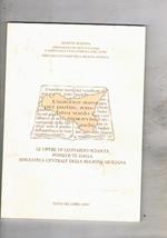 Le opere di Leonardo Sciascia possedute dalla biblioteca centrale della regione siciliana