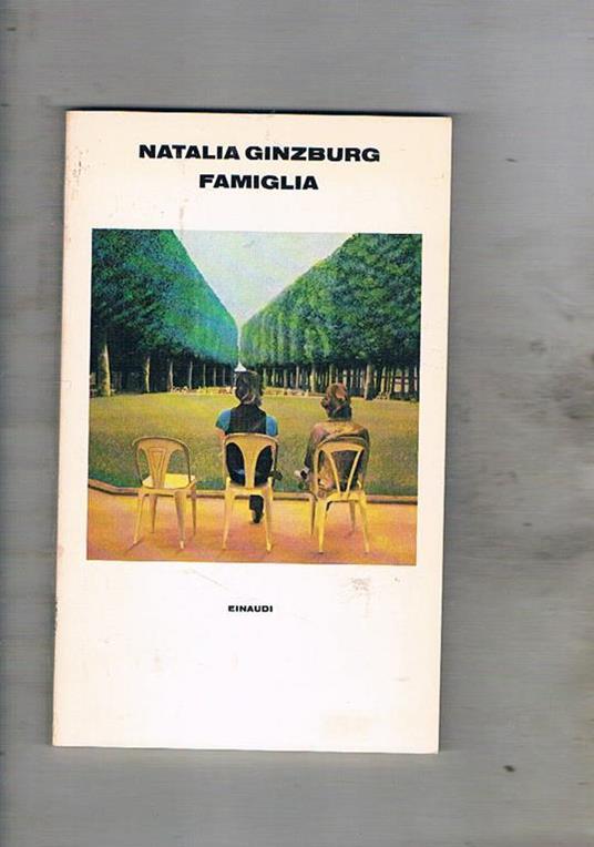 Famiglia - Natalia Ginzburg - copertina