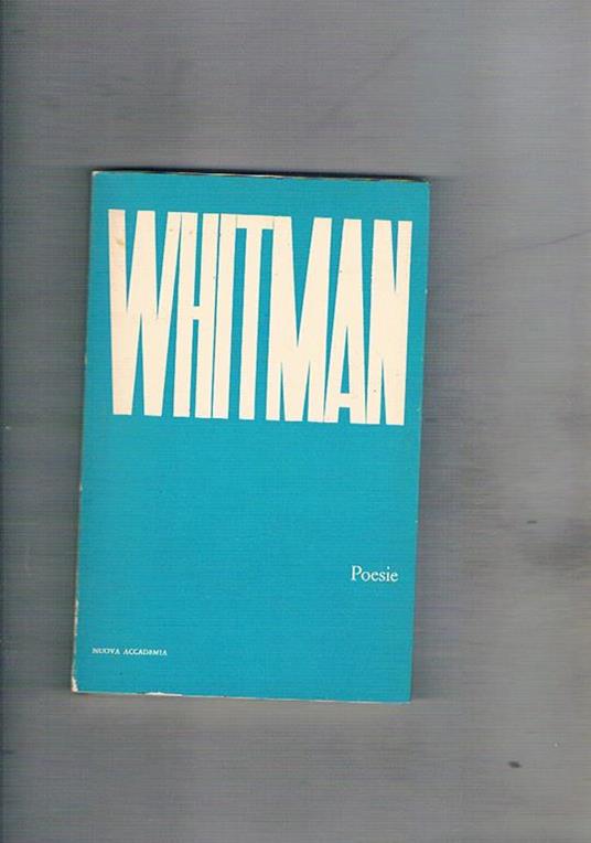 Whitman - copertina