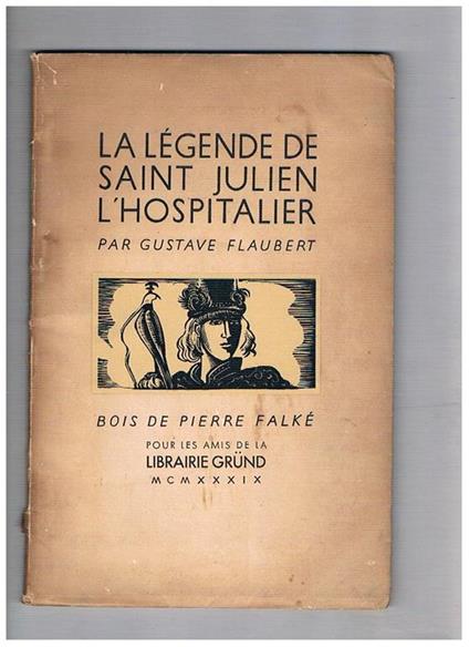 La légende de Saint Julien l'Hospitalier - Gustave Flaubert - copertina
