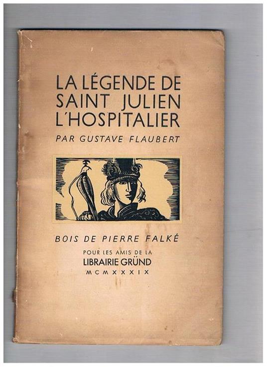 La légende de Saint Julien l'Hospitalier - Gustave Flaubert - copertina