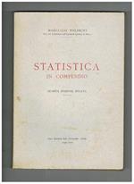 Statistica in compendio. Quarta edizione rifatta