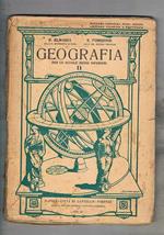 Geografia per le scuole medie vol. II° l'Italia in particolare e regioni e stati d'Europa