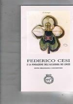 Federico Cesi e la fondazione dell'Accademia dei Lincei. Mostra bibliografica e documentaria