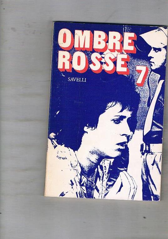 Ombre Rosse rivista bimestrale n° 7 del dicembre 1974 - copertina