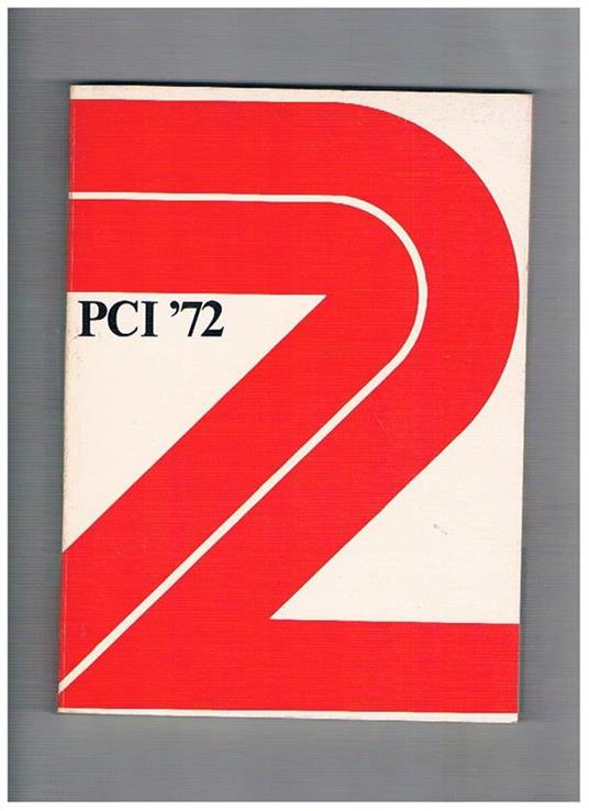 Almanacco del Pci 1972 - Alessandro Natta - copertina