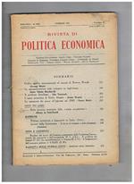 Rivista di politica economica, mensile anno 1947. mancante dei mesi di gennaio, marzo, novembre, dicembre