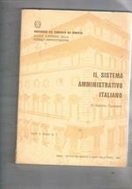Il sistema amministrativo italiano. Coll. di Testi e Studi n° 1