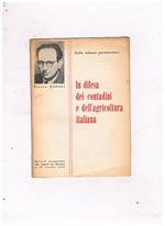 In difesa dei contadini e dell'agricoltura italiana. Discorso alla camera del 18 ott. 1948