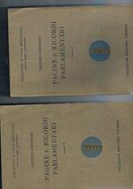 Pagine e ricordi parlamentari Solo vol. II di due