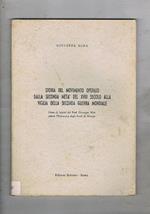 Storia del movimento operaio dalla seconda metà del XVIII secolo alla vigilia della seconda guerra mondiale. Lezioni tenute all'università di Perugia