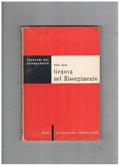 Genova nel Risorgimento - Pietro Nurra - copertina