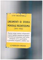 Lineamenti di storia mondiale recentissima (1919-1953)