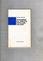 De Gasperi e il partito Popolare Italiano