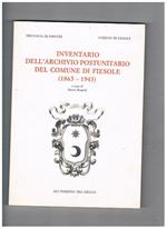 Inventario dell'archivio postunitario del comune di Fiesole (1865-1945)