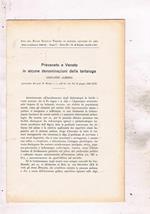 Preveneto e Veneto in alcune denominazioni della tartaruga. Estratto dagli atti del Reale Istit. Veneto di scienze lettere ed arti anno C 1940-41