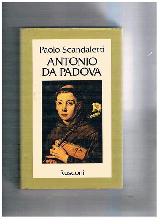 Antonio da Padova - Paolo Scandaletti - copertina