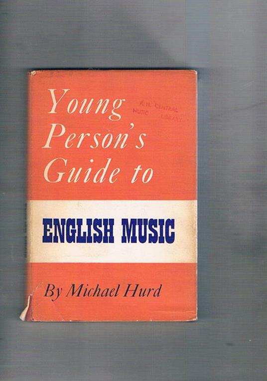 Young Person's Guide to English Music - Michael Hurd - copertina