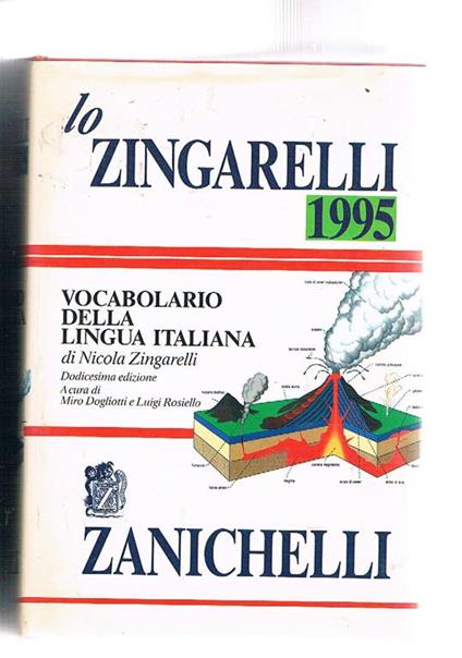 Vocabolario della lingua italiana. 12a edizione - Italo Zingarelli - copertina