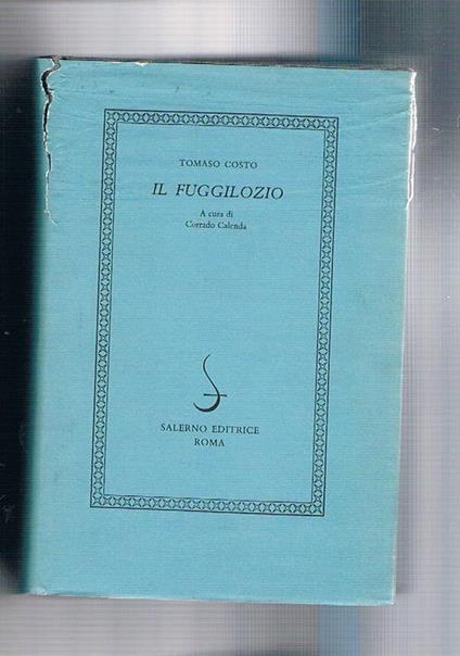 Il fuggilozio - Tomaso Costo - copertina