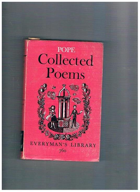 Collected Poems. An introduction by Bonamy Dobrée - Alexander Pope - copertina