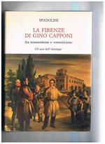 La Firenze di Gino Capponi fra Restaurazione e romanticismo