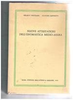 Nuove attestazioni dell'onomastica medio-assira