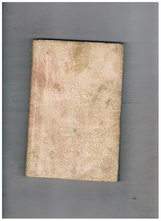 Geografia dè fanciulli, ovvero merodo breve di geografia accomodato alla capacità dè giovanetti... Novissima edizione - Lenglet Dufresné - copertina