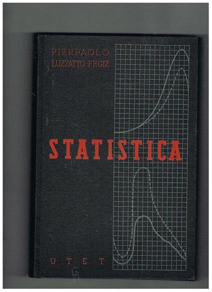 Statistica demografica ed economica - Pierpaolo Luzzatto Fegiz - copertina