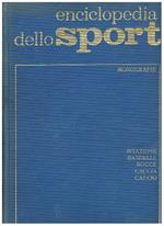 Enciclopedia dello sport. Vol. 2°. Monografie: aviazione, baseball, bocce, caccia, calcio