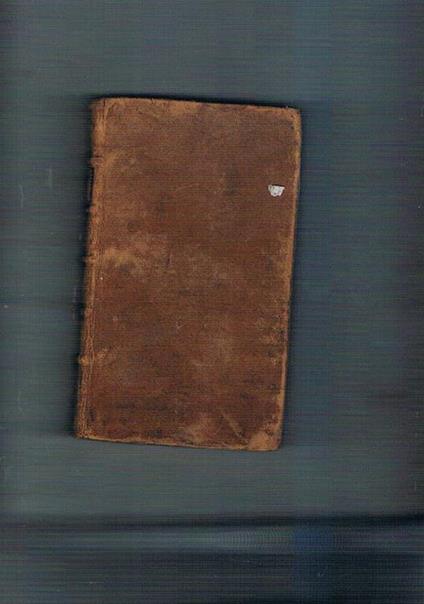 Oeuvres diverses de Mr. Rousseau. Tomo II° epitres. Nouvelle Edition revue, corrigée & augmentée par lui Mème. Enrichie de Figures an taille - Jean-Jacques Rousseau - copertina