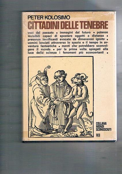 Cittadini delle tenebre - Peter Kolosimo - copertina