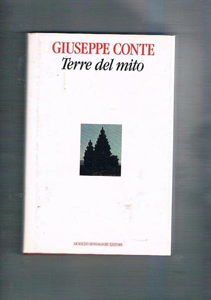 Terre del mito - Giuseppe Conte - copertina