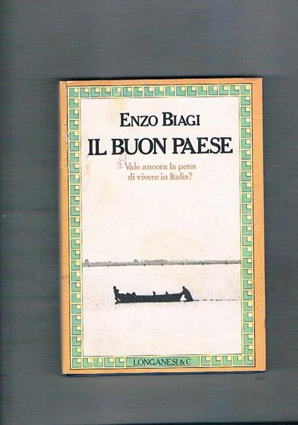 Il buon paese - Enzo Biagi - copertina