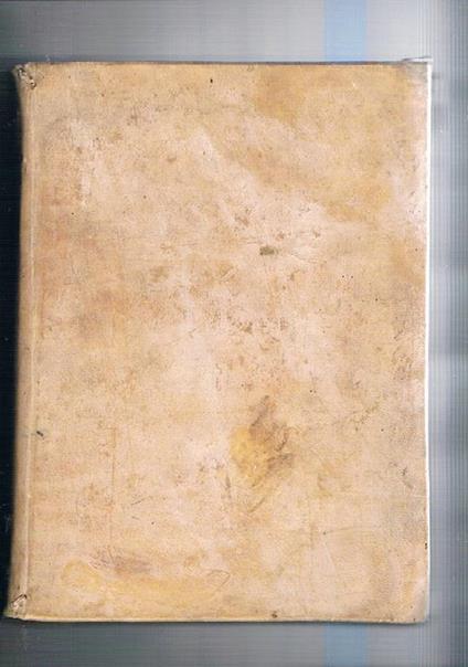 De Synodo Dioecesana libri tredecim in duos tomos distribuiti. Sanctissimi Domini Nostri Benedicti Papae XIV. Solo tomus primus di due - Benedetto XIV - copertina