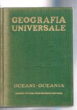 Gli oceani l'Oceania. Volume VIII° dell'opera Geografia universale illustrata diretta da Roberto Almagià