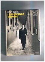 La presidenza Saragat, cronaca politica di un settennio 1965-1971