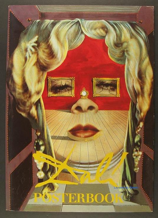 Posterbook. Cartella piegata in tre contenente il testo delle sei tavole (sciolte) contenute all'interno, con il testo in tre lingue tedesco, inglese e francese - Salvador Dalì - copertina