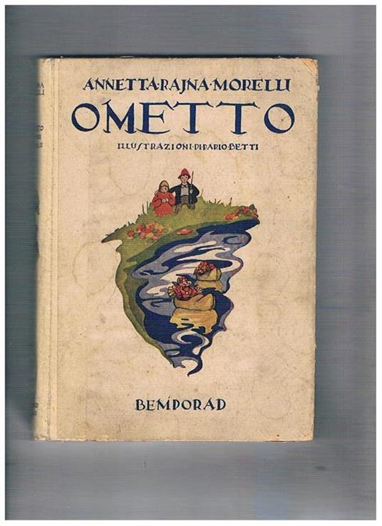 Ometto e le sue novelle. Illustrazioni di dario Betti - A. Rajna Morelli - copertina
