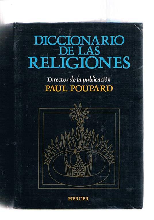 Diccionario de las Religiones - Paul Poupard - copertina