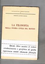 La filosofia nella storia civile del mondo