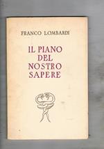 Il piano del nostro sapere