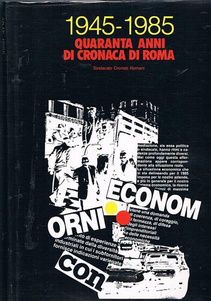 1945-1985 quaranta anni di cronaca di Roma - copertina
