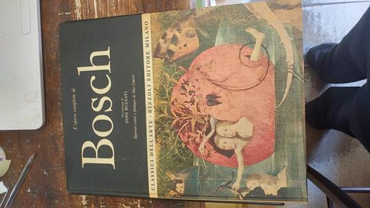 Bosch, apparati critici e filologici di Mia Cinotti. N° 2 della collana - Dino Buzzati - copertina