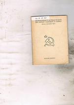 Dichiarazione e appello di pace dei partiti comunisti e oper (Mosca, novembre 1957)