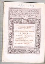 Emporium rivista n° apr. 1919 contiene: considerazioni Leonardo Da Vinci Architetto opere d'arte che ritornano da Vienna il recupero a Vienna dei cimeli bibliografici italiani ecc