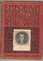 Emporium rivista n° aprile 1895 contiene: Torquato o trecentenario Francesco Podesti pittore spedizione Bottego le sorgenti del Giuba storia del velocipede ecc