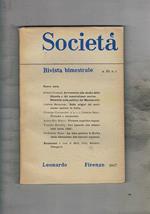 Società: rivista bimestrale anno III 1947 completo in 5 numeri (inizia con il n° 1 mar-apr). Scritti di manacorda, Bielinskij, F. Russo, Luporini, A. La Penna, Berti, Sapori, M. Socrate, ecc