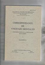 Correspondance de Vincenzo Montalto administrateur de la nonciature de Flandre. Analecta vaticano-belga