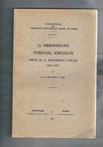 La correspondance d'Emmanuel Schelstrate prefet de la bibliotheque vaticane (1683-1692)